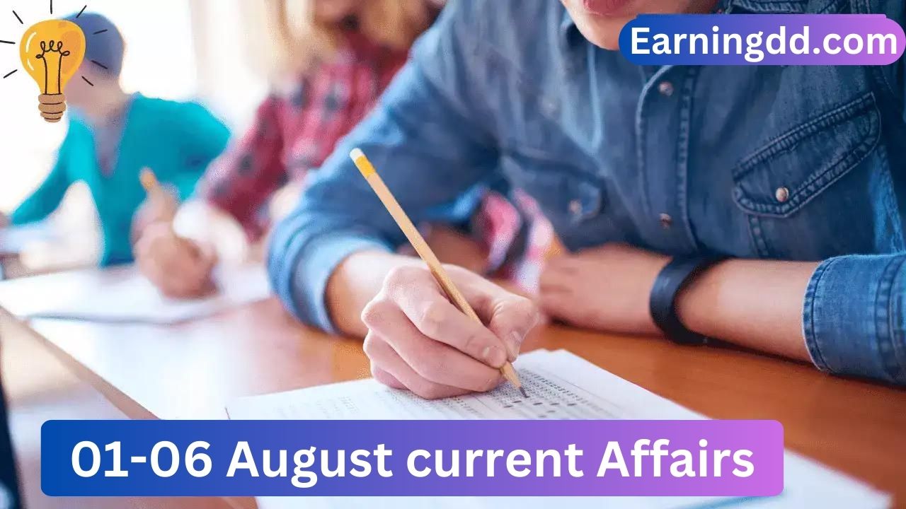 07 August Current Affairs Questions